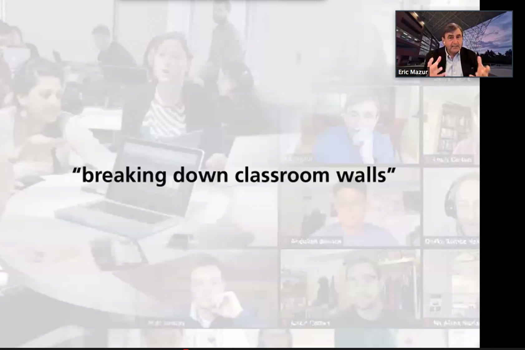 Lección Inaugural el innovador enfoque de aprendizaje de la ciencia